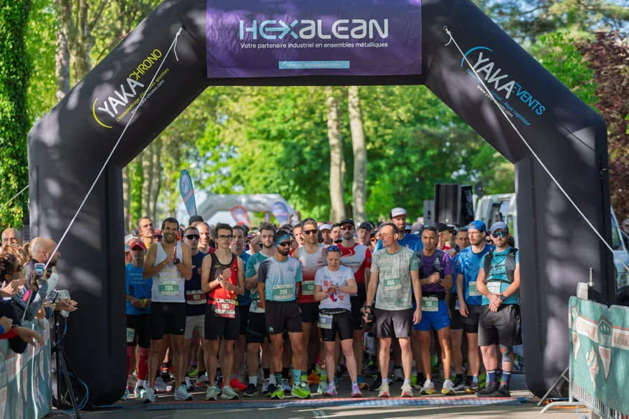 Coureurs du Marathon Bresse Dombes, photographie officielle de l’édition 2026.