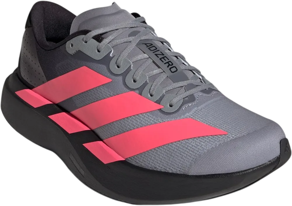 adidas Adizero EVO SL Core Black / Solar Turbo / Light Onix homme, vue trois quarts