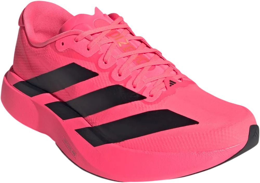 adidas Adizero EVO SL Solar Turbo / Core Black / Carbon homme, vue trois quarts