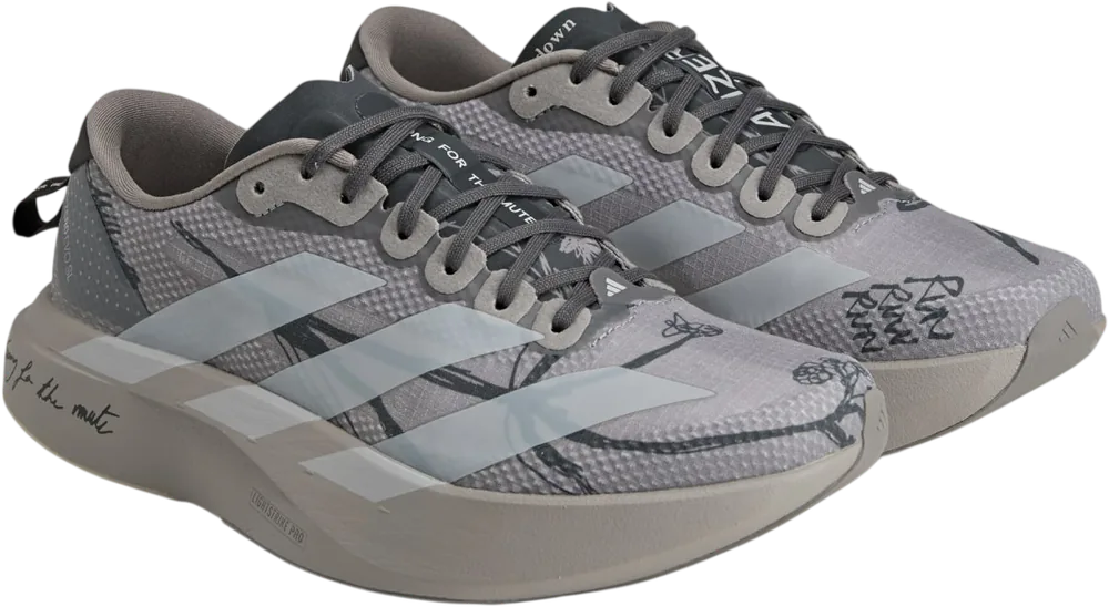 adidas Adizero EVO SL Song for the Mute Dove Grey / Grey Two / Grey Six femme, vue trois quarts