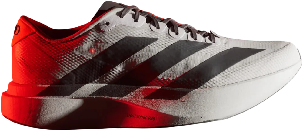 adidas Adizero EVO SL Woven Audi Revolut F1 Team Chalk Pearl / Utility Black / Hi-Res Red homme, profil extérieur