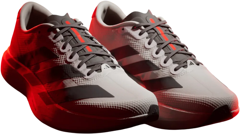 adidas Adizero EVO SL Woven Audi Revolut F1 Team Chalk Pearl / Utility Black / Hi-Res Red homme, vue trois quarts