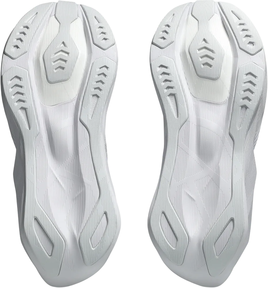 ASICS Novablast 6 White / White homme, semelle extérieure