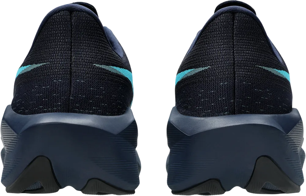 ASICS Novablast 6 Midnight / Energy Aqua homme, vue arrière