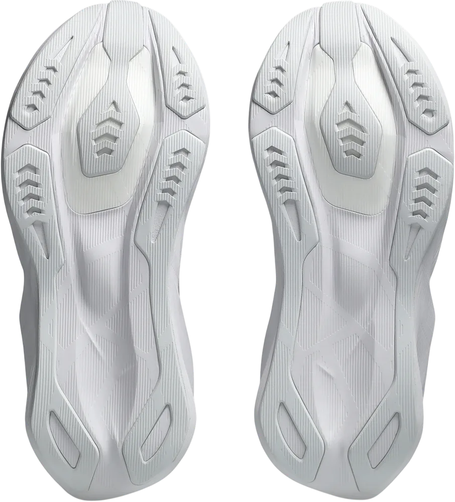 ASICS Novablast 6 White / White femme, semelle extérieure