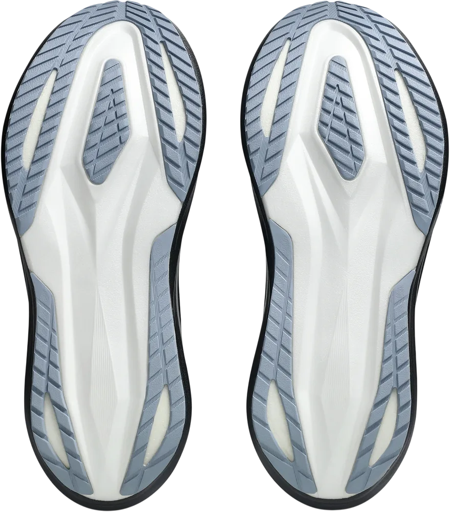 ASICS Megablast Black / White unisexe, semelle extérieure