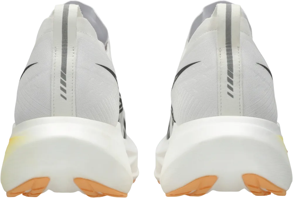 ASICS Megablast White / Orange Glow unisexe, vue arrière