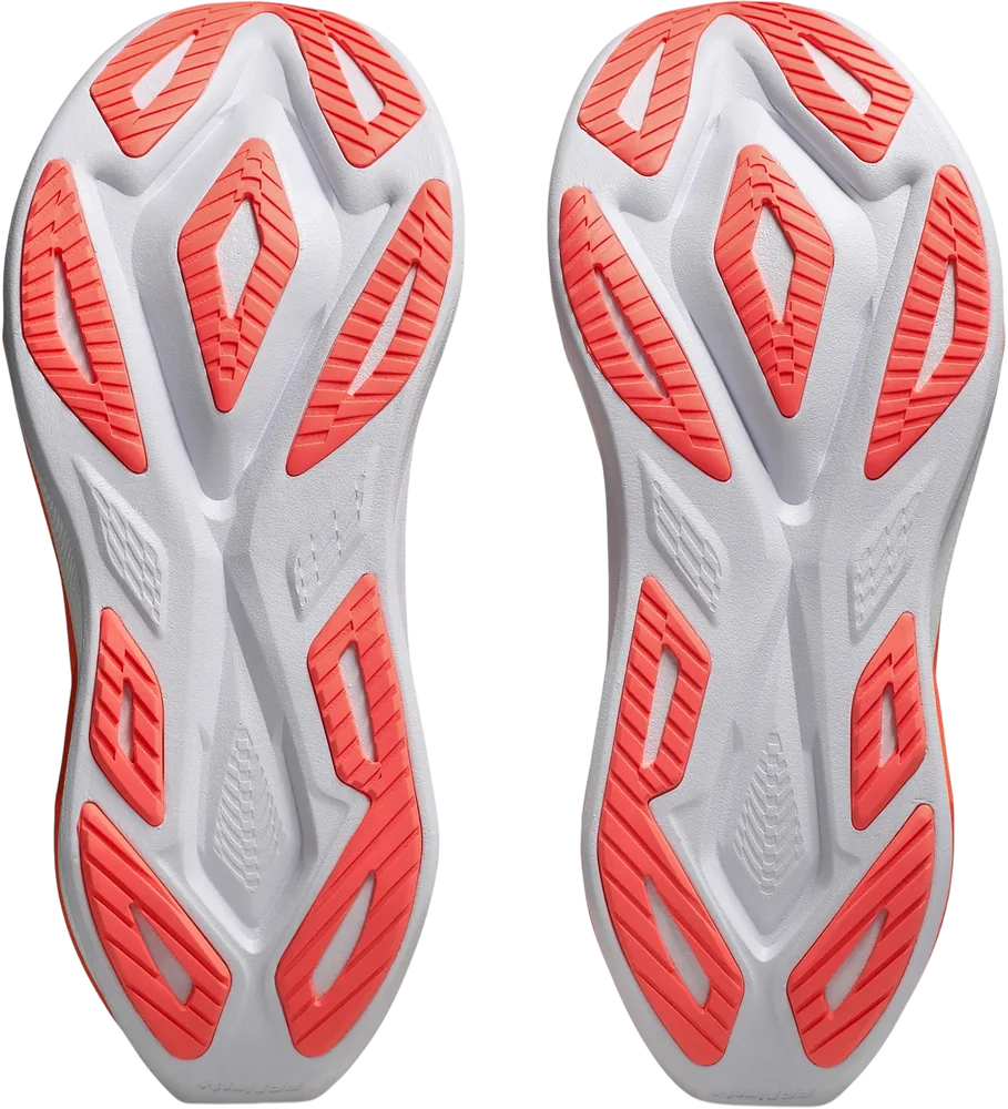 ASICS Superblast 3 White / Orange Glow unisexe, semelle extérieure