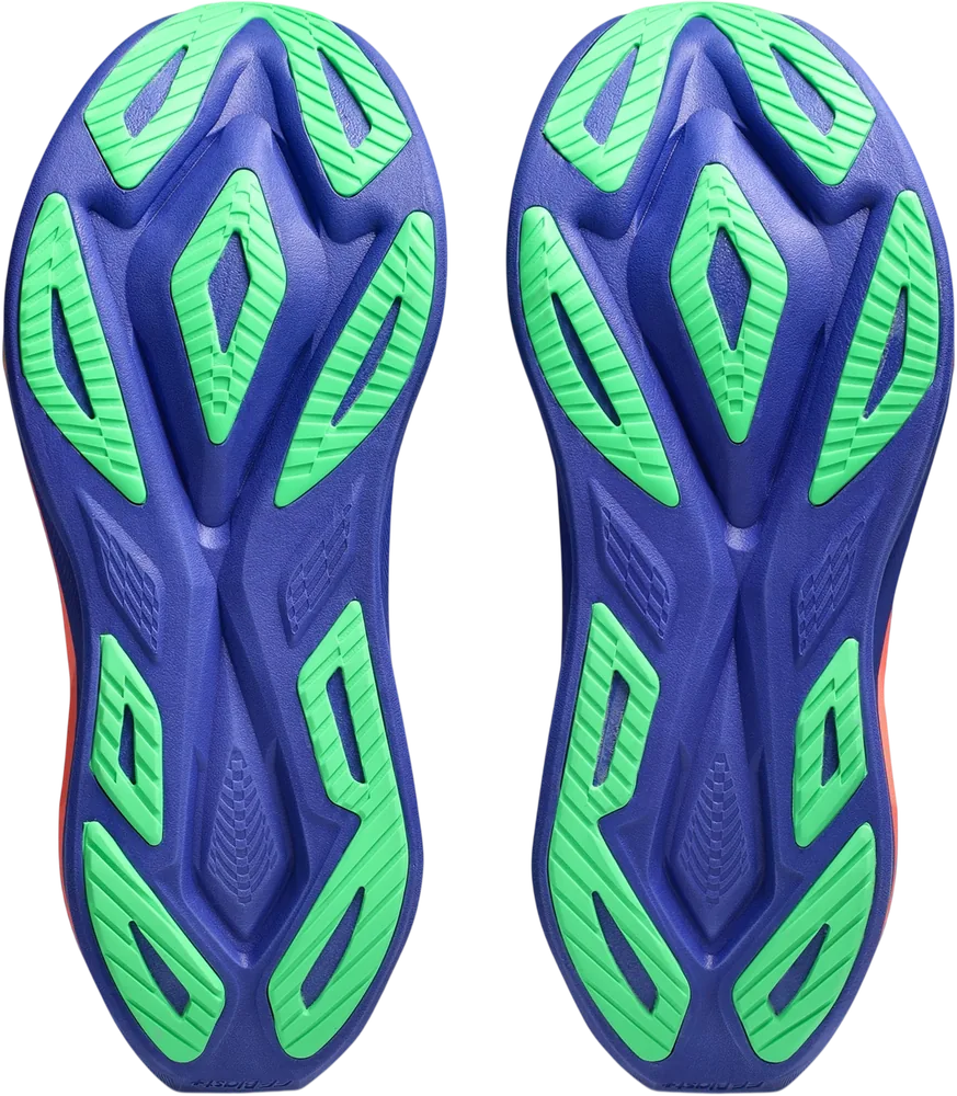 ASICS Superblast 3 Cobalt Burst / Light Orange unisexe, semelle extérieure