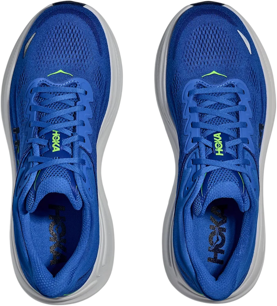 HOKA Bondi 9 Cobalt Blue / Ultramarine, vue de dessus