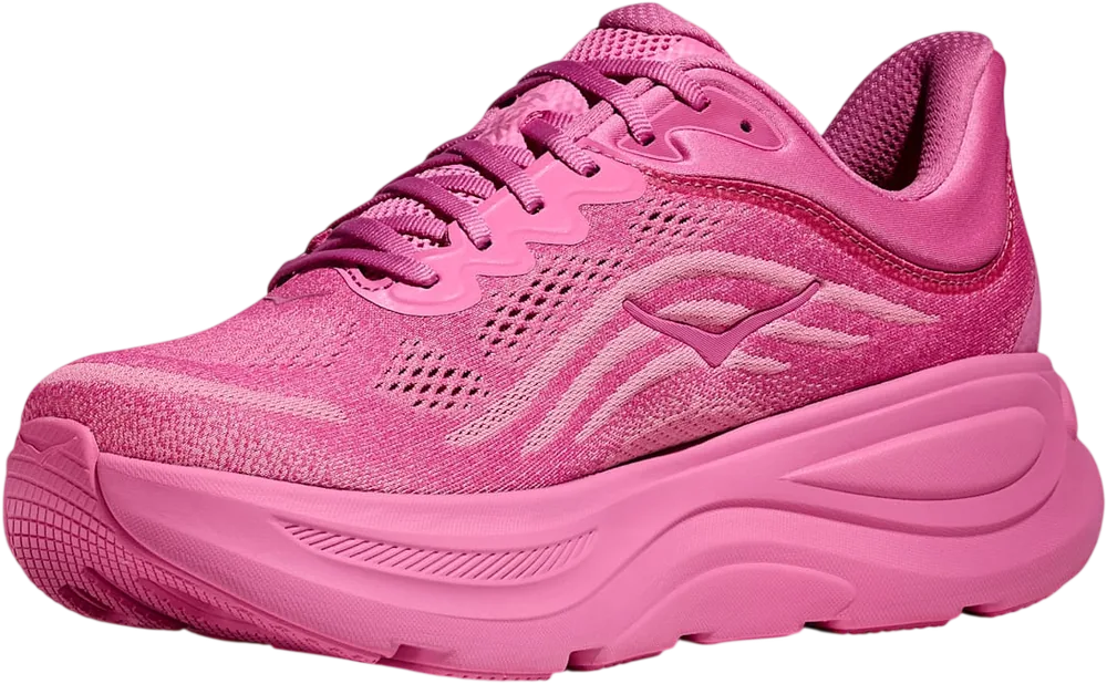 HOKA Bondi 9 Crabapple/Crabapple, vue trois quarts