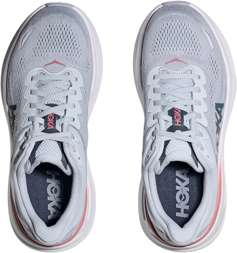 HOKA Bondi 9 Mineral Blue/Washed Blue, vue de dessus