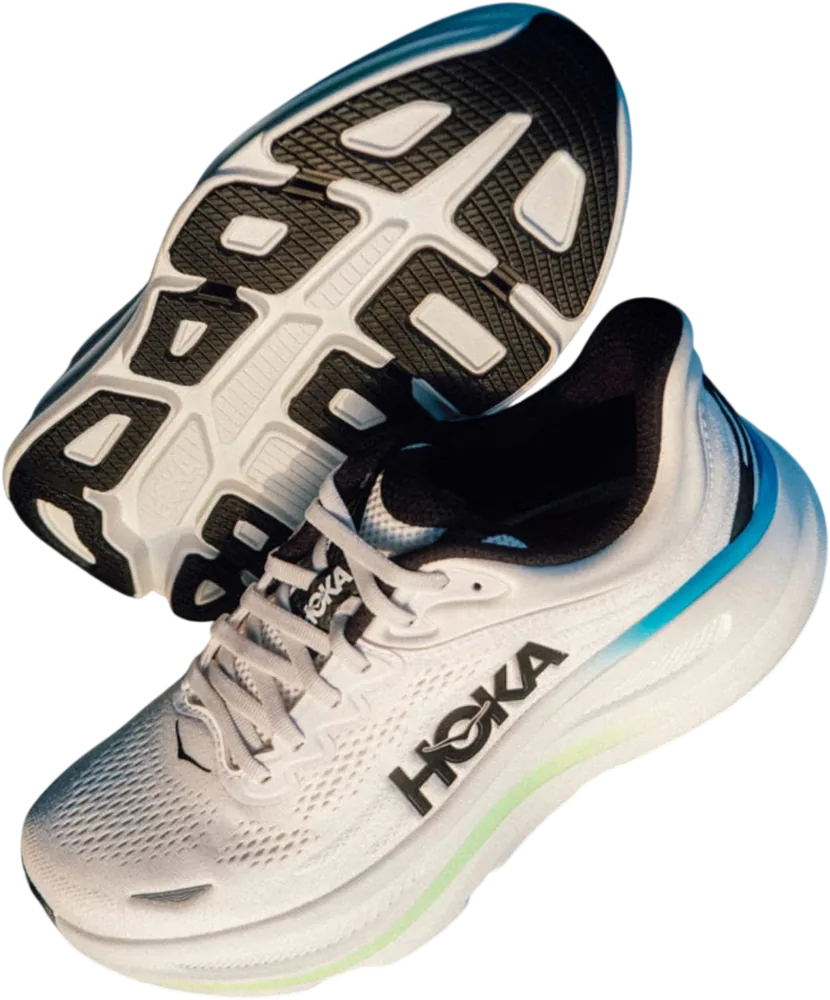 HOKA Bondi 9 Skyward Blue/Neon Fuchsia, autre vue