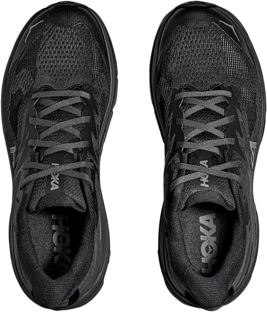 HOKA Challenger 8 Black/Outer Orbit, vue de dessus