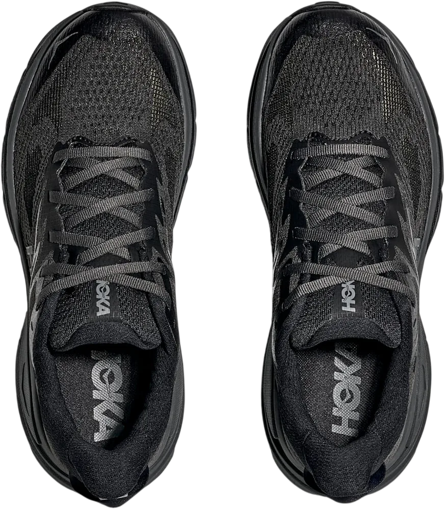 HOKA Challenger 8 Black/Outer Orbit, vue de dessus