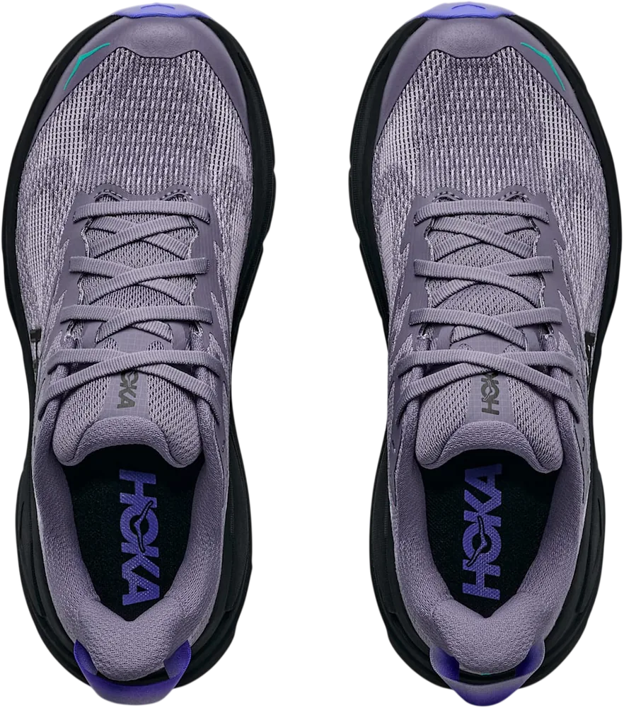 HOKA Challenger 8 Purple Fog/Black, vue de dessus