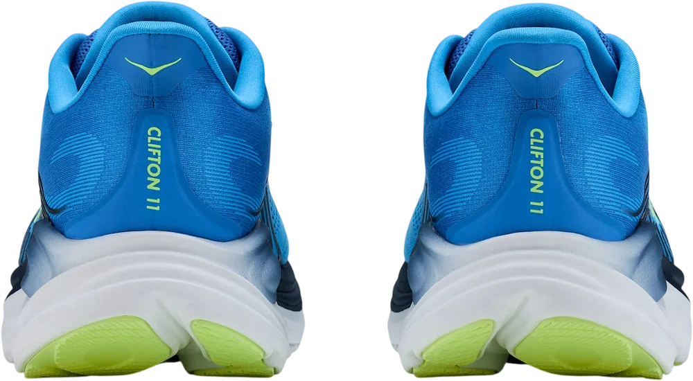 HOKA Clifton 11 Virtual Blue/Soft Cobalt, vue arrière