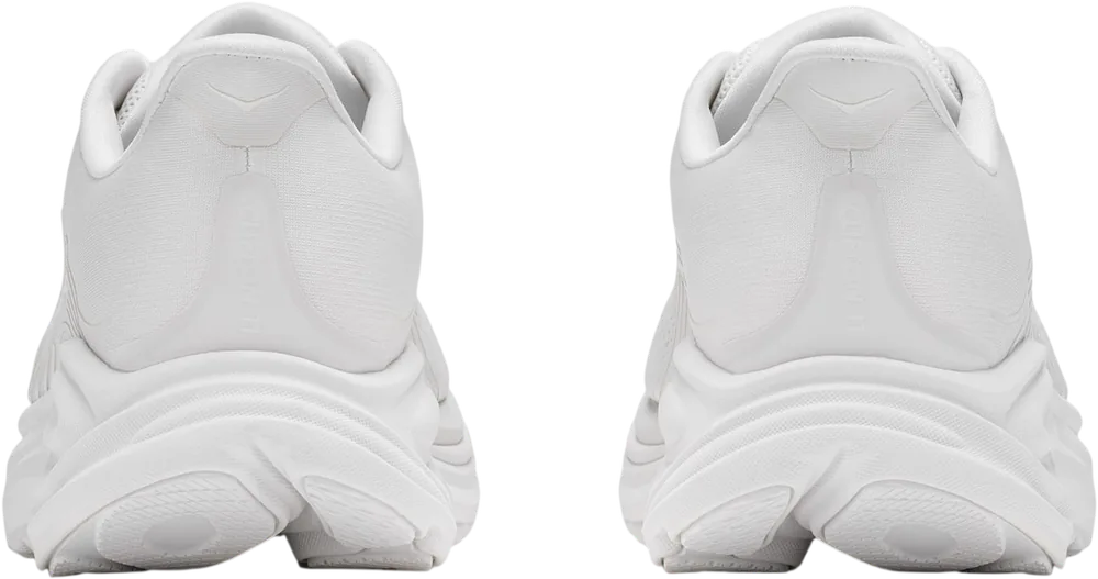 HOKA Clifton 11 White, vue arrière