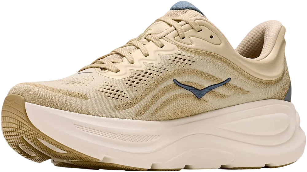 HOKA Bondi 9 Barley Flour/Barley, vue trois quarts