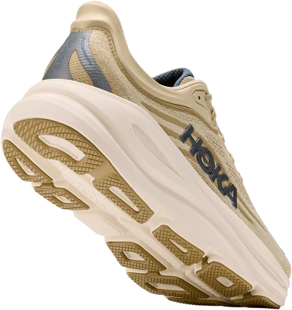 HOKA Bondi 9 Barley Flour/Barley, vue trois quarts