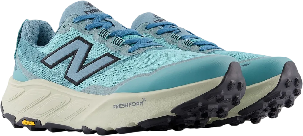 New Balance Fresh Foam X Hierro v9 Faded Teal / Black homme, vue trois quarts