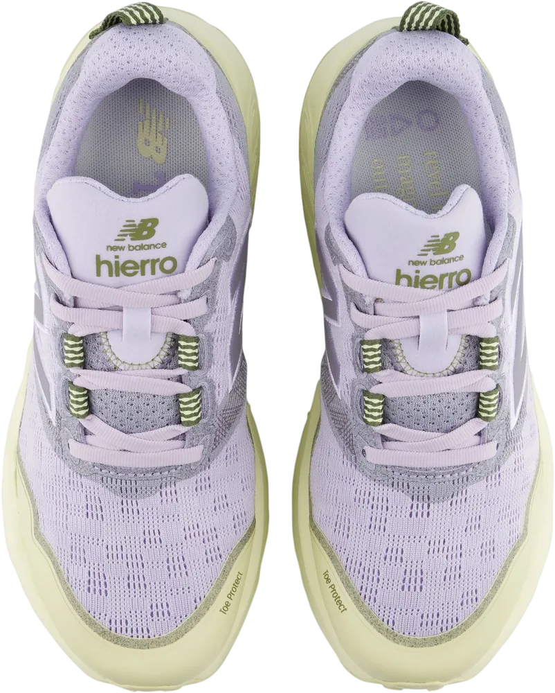 New Balance Fresh Foam X Hierro v9 Smoked Violet / Morel femme, vue de dessus