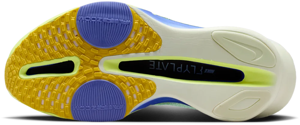 Nike Alphafly 3 Barely Green / Volt Tint, semelle extérieure