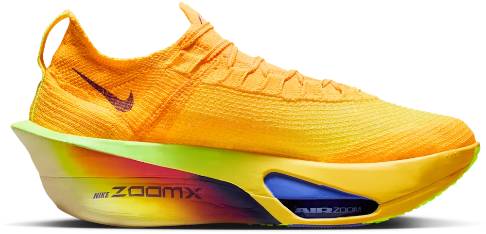 Nike Alphafly 3 Laser Orange / Citron Pulse, profil intérieur