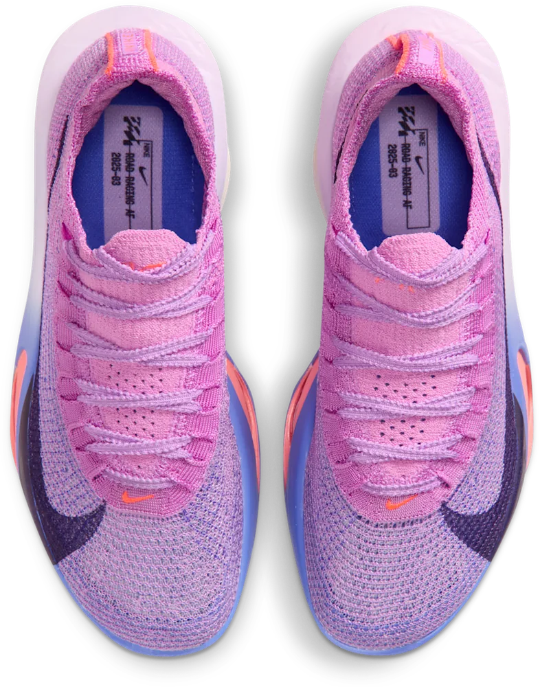 Nike Alphafly 3 Fuchsia Glow / Bright Violet, vue de dessus