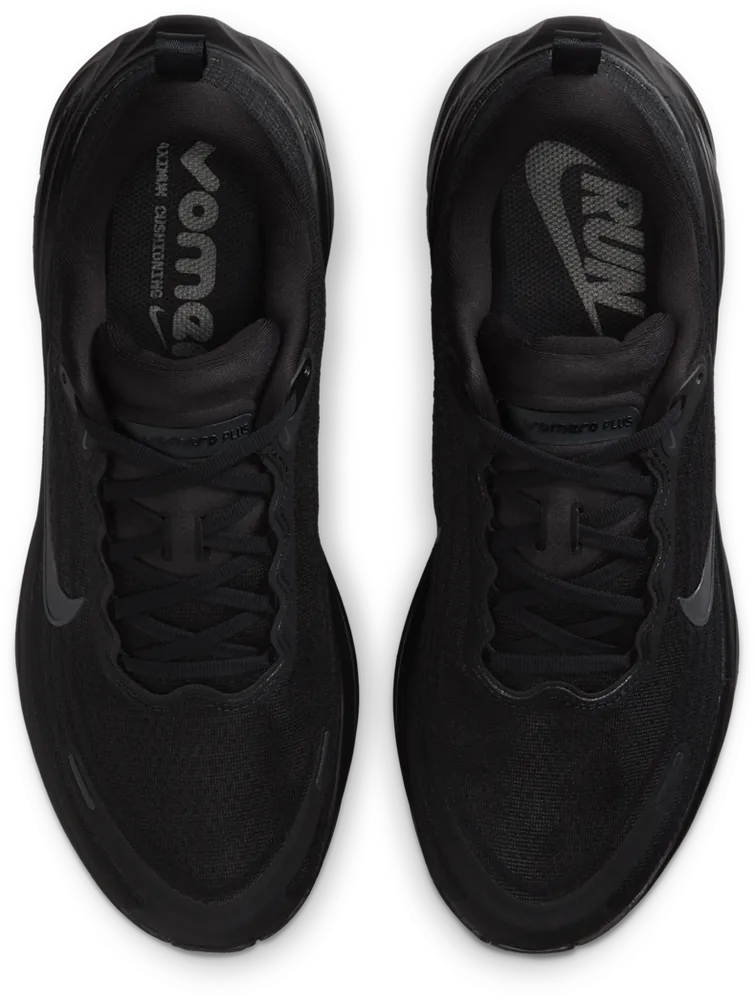 Nike Vomero Plus Noir / Metallic Dark Grey / Cool Grey / Dark Smoke Grey homme, vue de dessus