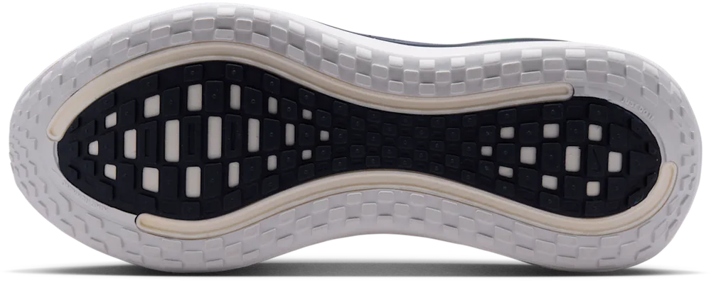 Nike Vomero Plus Blanc / Green Spark, semelle extérieure