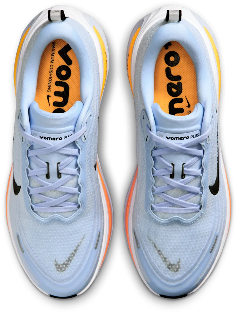 Nike Vomero Plus Hydrogen Blue / Blanc, vue de dessus