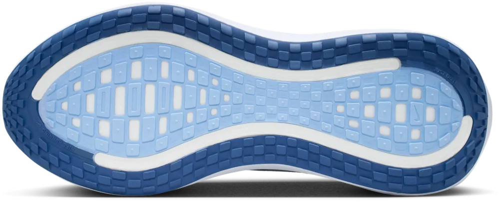 Nike Vomero Plus Blanc / Aluminum, semelle extérieure