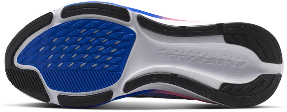 Nike Pegasus 42 Blanc / Racer Blue, semelle extérieure