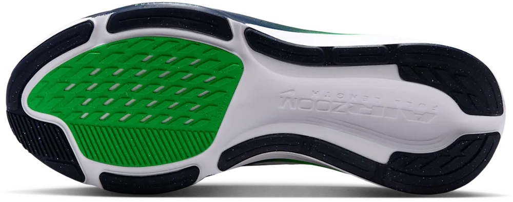 Nike Pegasus 42 Blanc / Green Spark, semelle extérieure