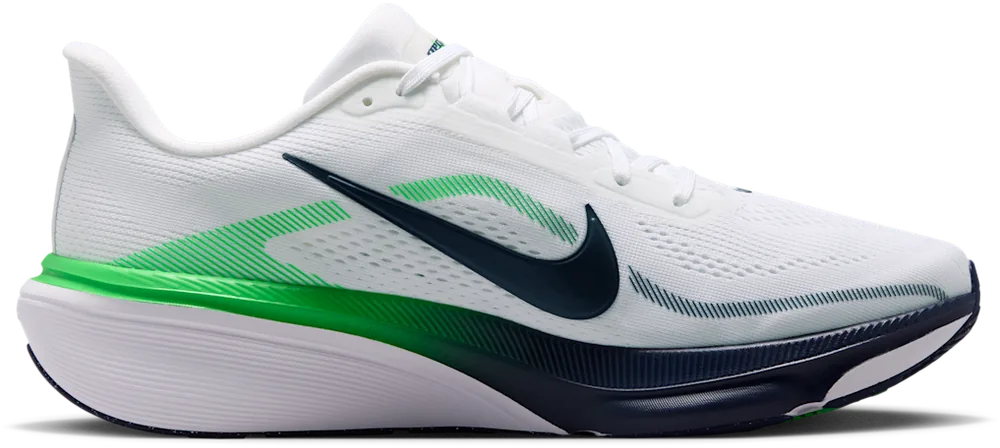 Nike Pegasus 42 Blanc / Green Spark, profil intérieur