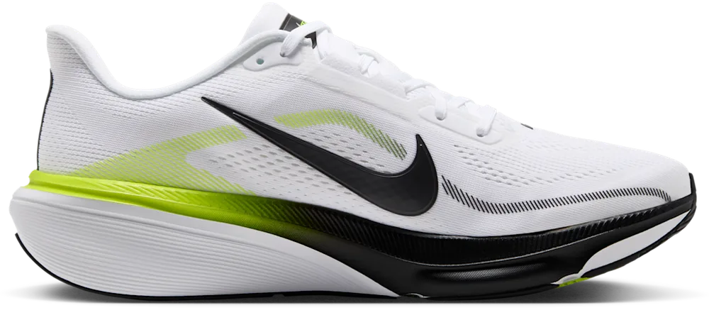 Nike Pegasus 42 Blanc / Lemon Venom, profil intérieur