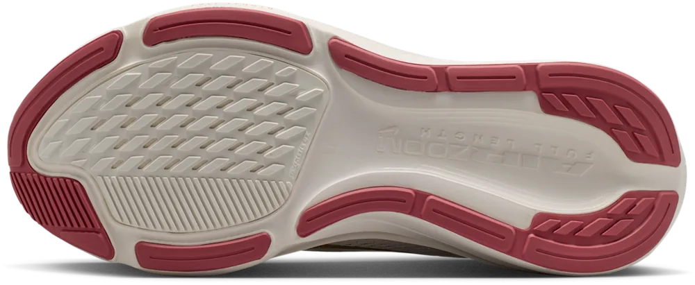 Nike Pegasus 42 Phantom / Chalk, semelle extérieure