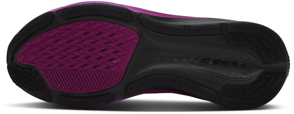 Nike Pegasus 42 Noir / Vivid Purple, semelle extérieure