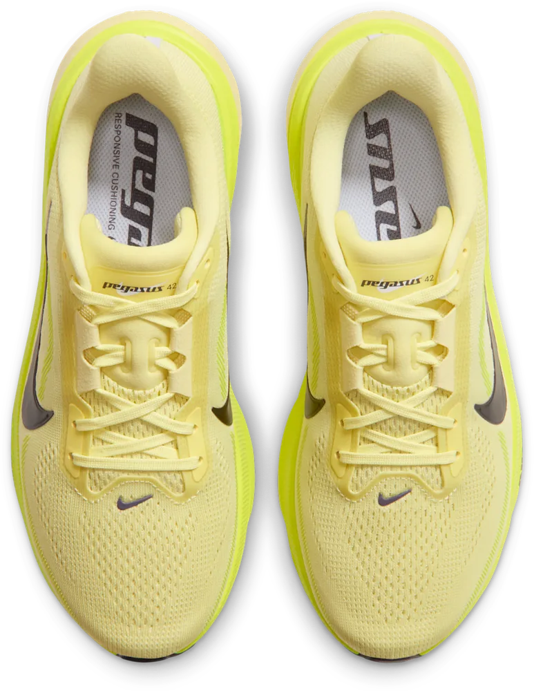 Nike Pegasus 42 Fennel / Palest Purple, vue de dessus