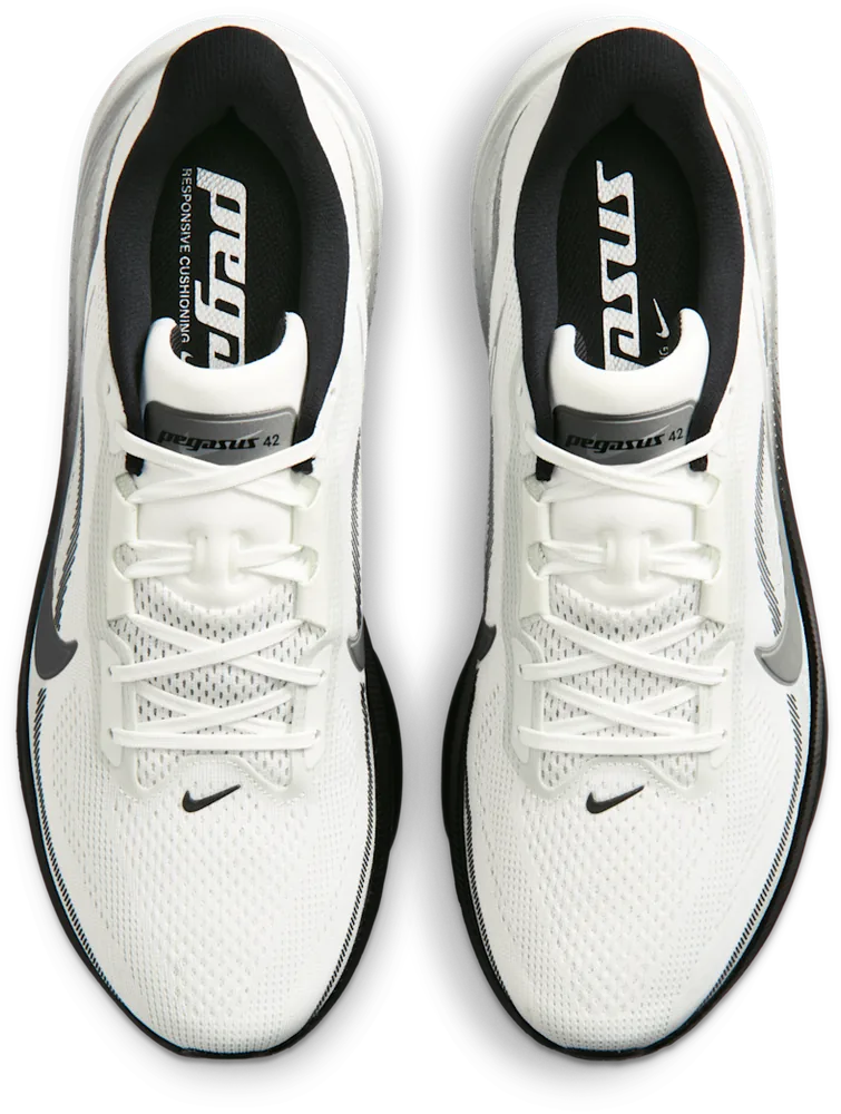Nike Pegasus 42 Summit White / Photon Dust, vue de dessus