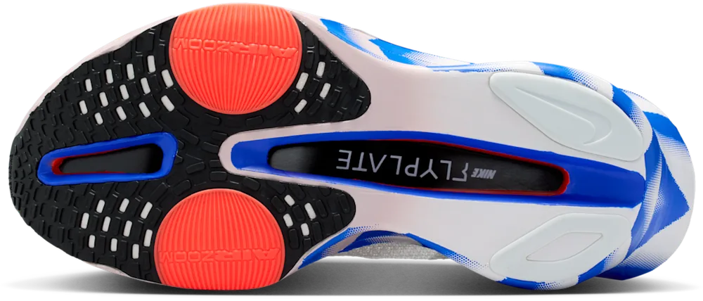 Nike Alphafly 3 Blanc / Platinum Violet, semelle extérieure