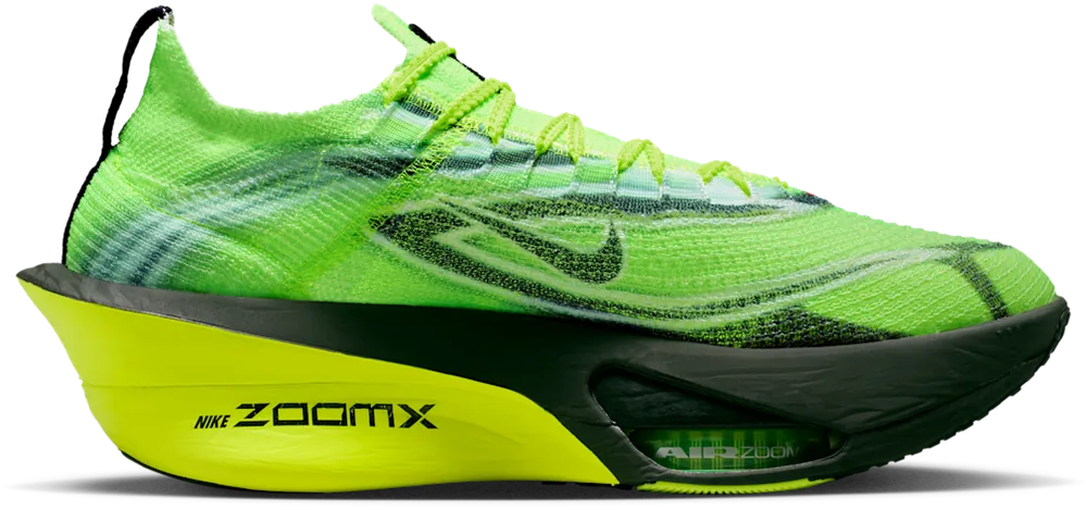 Nike Alphafly 3 Multicolore / Volt, profil intérieur