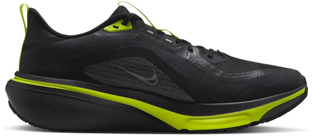 Nike Pegasus 42 GORE-TEX Noir / Lemon Venom, profil intérieur