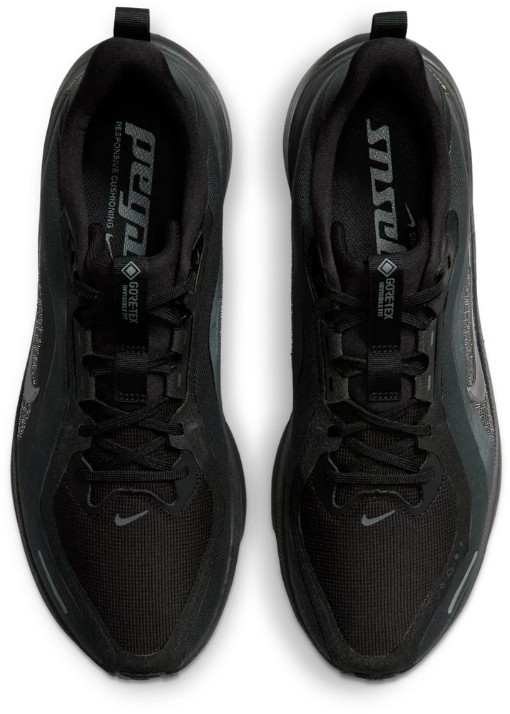 Nike Pegasus 42 GORE-TEX Noir / Off Noir, vue de dessus
