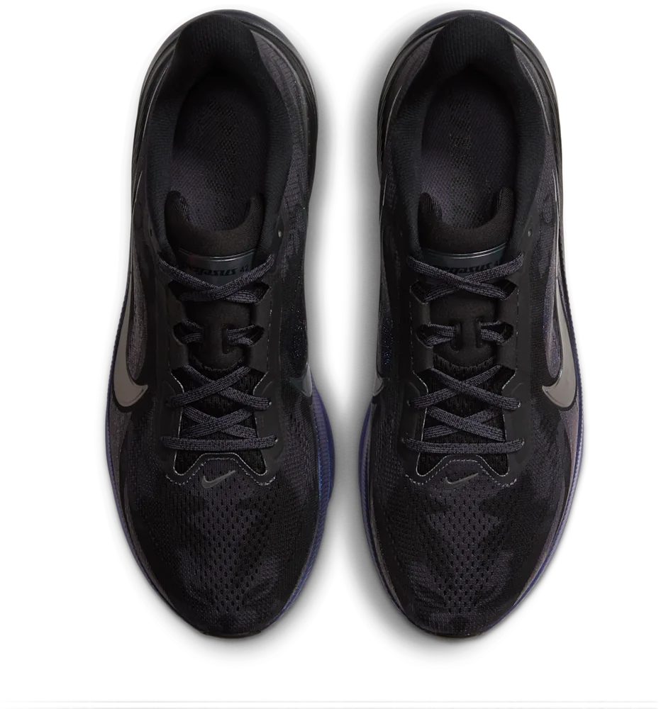 Nike Pegasus 42 Gridiron / Noir, vue de dessus
