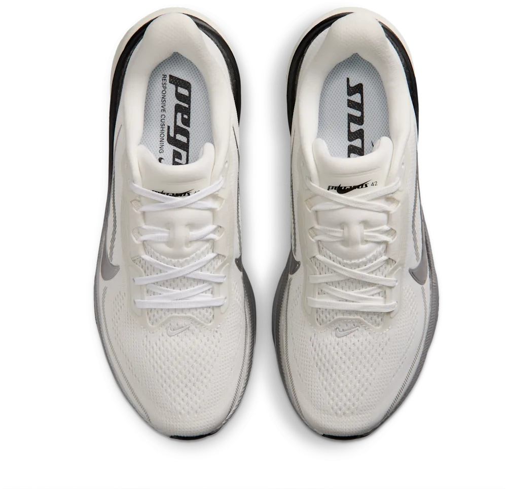 Nike Pegasus 42 Summit White / Sail, vue de dessus