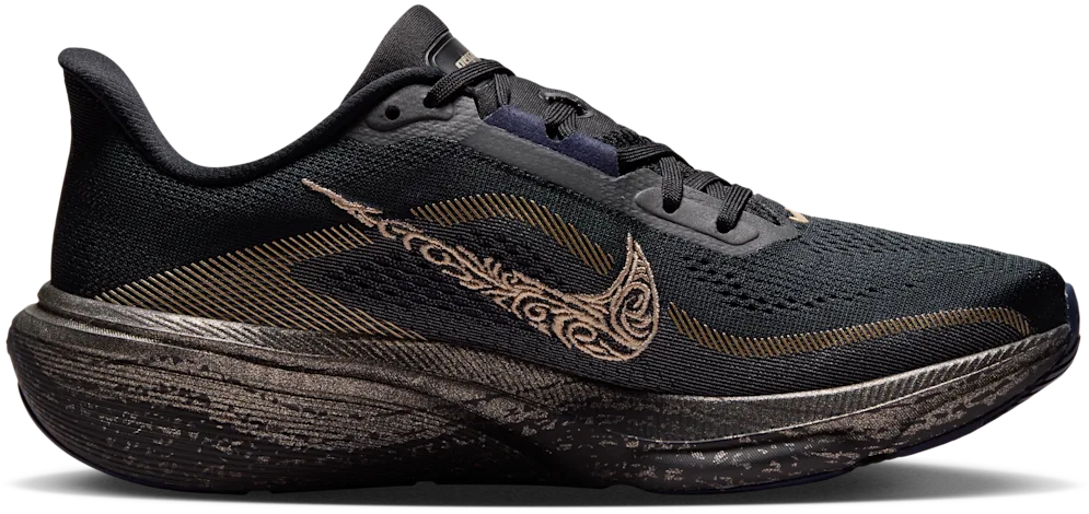 Nike Pegasus 42 Noir / Pitch Blue, profil intérieur