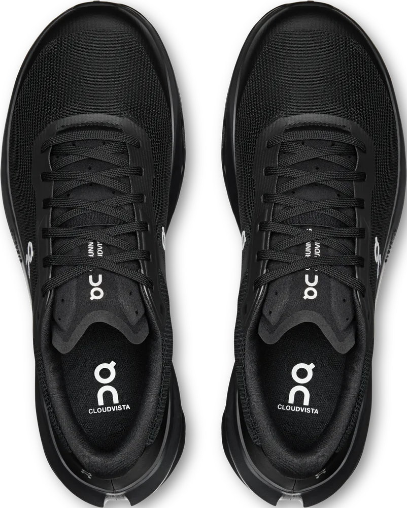 On Cloudvista 3 Black / Black, vue de dessus
