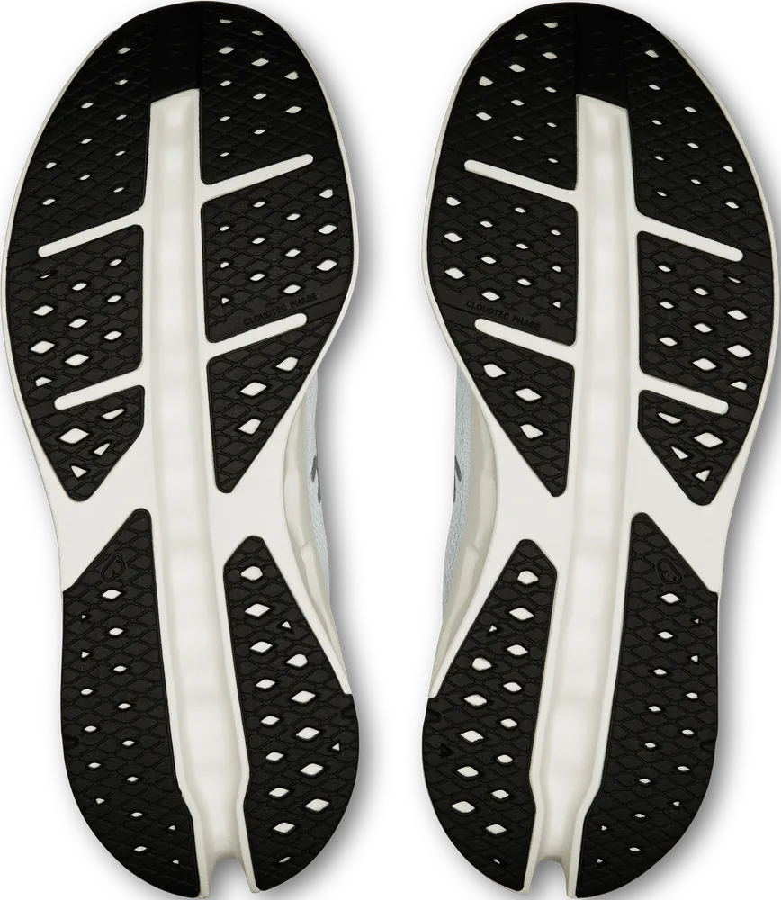 On Cloudsurfer Max White / White, semelle extérieure